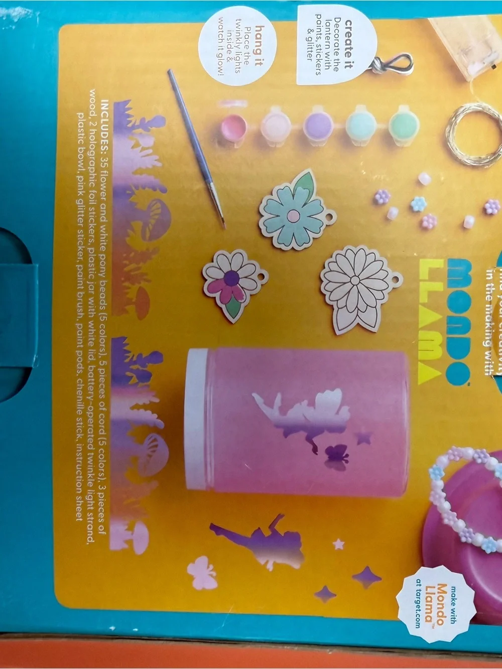 Create-Your-Own Fairy Lantern Kit — Purple
